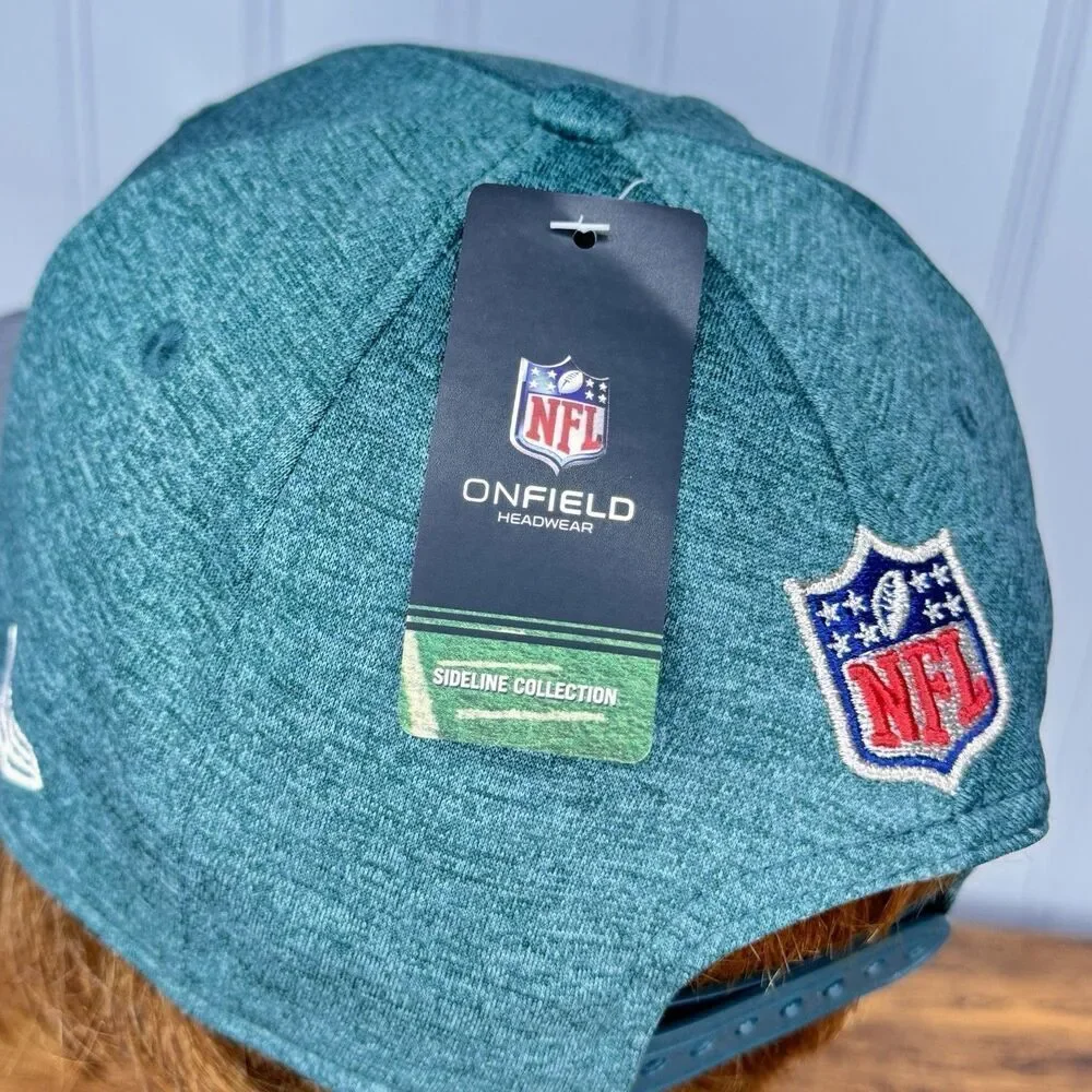 NWT 2018 PHILADELPHIA EAGLES FLEX FIT CAP HAT NEW ERA ON FIELD 950 SnapBack NFL